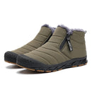 Men's Warm Fur Winter Snow Boots