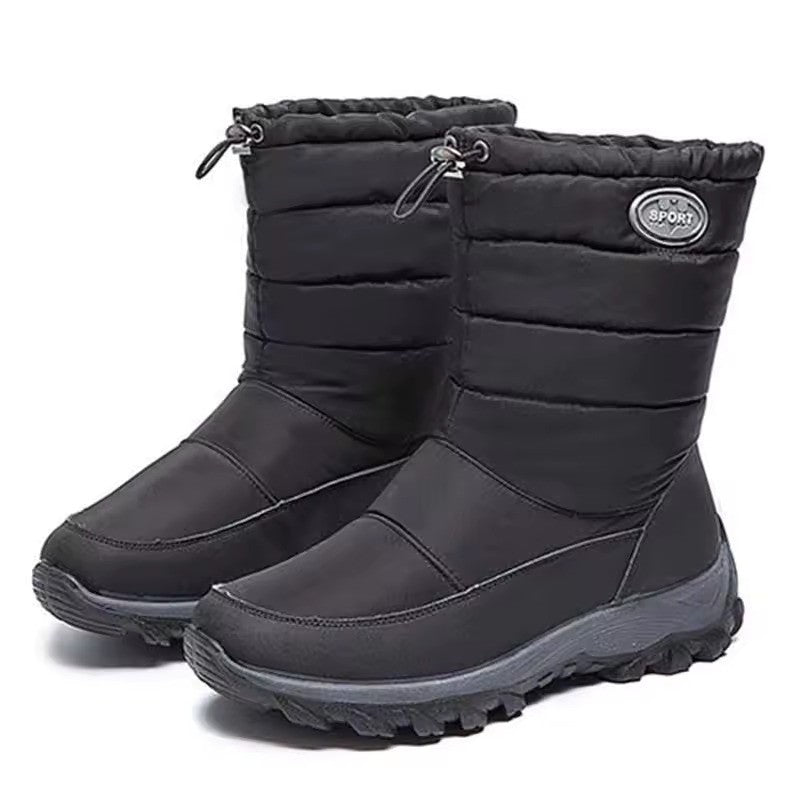 CMF Orthopedic Women Boots Waterproof Fur-Lined Non-Slip Warm Ankle Boots