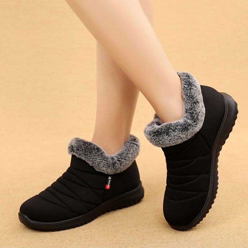 Women's Cotton Velvet Non-slip Warm Boots