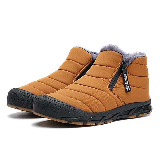 Men's Warm Fur Winter Snow Boots