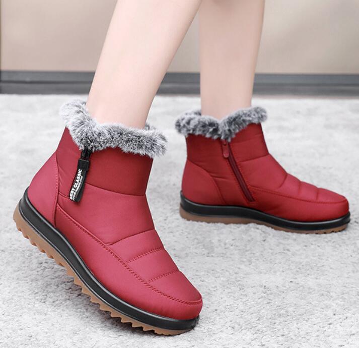 Women's Winter Waterproof Warm Cotton Boots