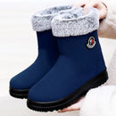 Women's waterproof and non-slip fleece cotton boots
