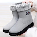 Women's waterproof and non-slip fleece cotton boots