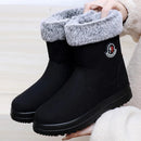 Women's waterproof and non-slip fleece cotton boots