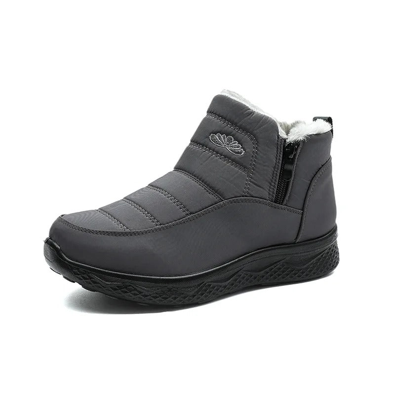 Women's Plush-Lined Non-Slip Warm Snow Boots
