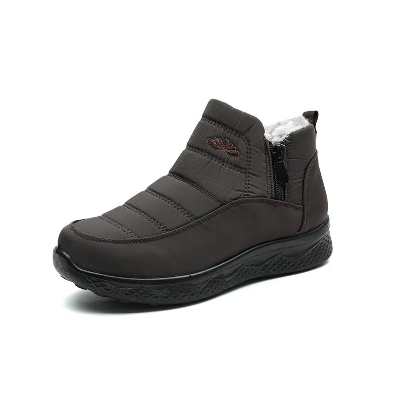 Women's Plush-Lined Non-Slip Warm Snow Boots