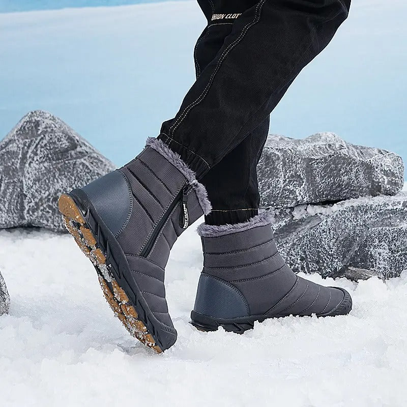 Men's Waterproof warm Non-Slip Snow Boots