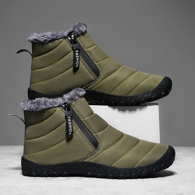 Men's Warm Fur Winter Snow Boots ( HOT SALE !!!-60% OFF For a Limited Time )