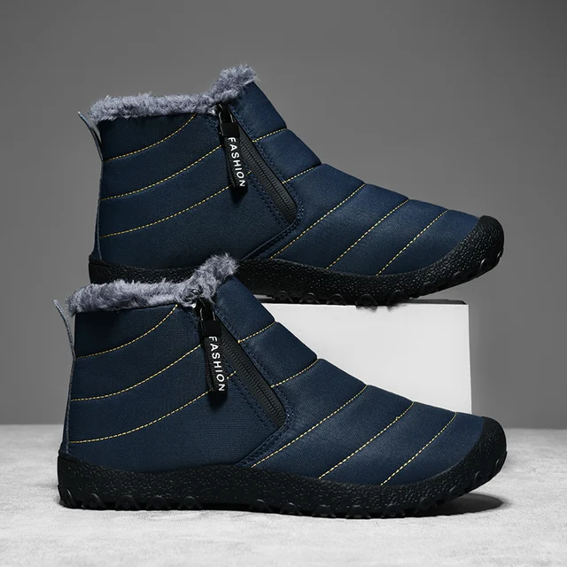 Men's Warm Fur Winter Snow Boots ( HOT SALE !!!-60% OFF For a Limited Time )