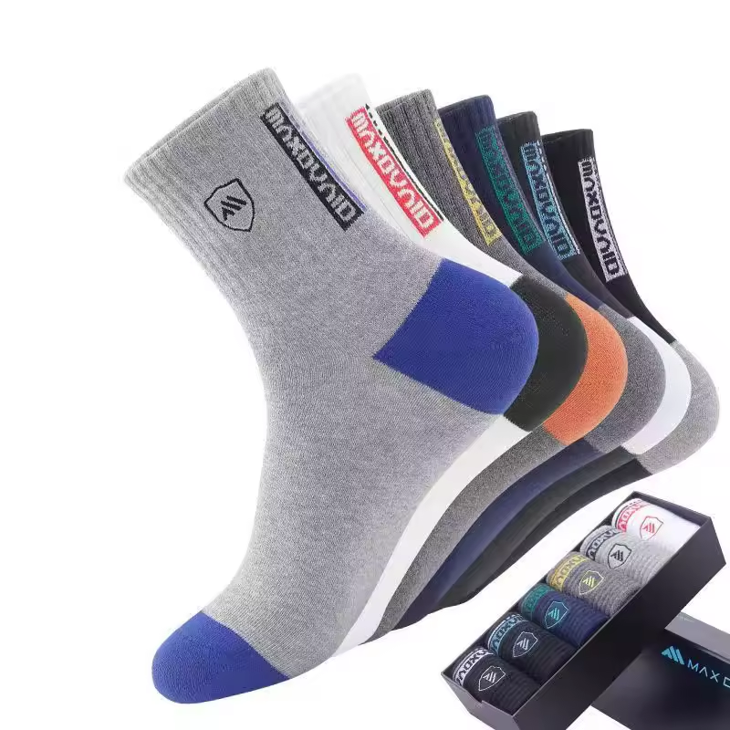 6 PAIRS Of Mid-Calf Socks