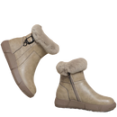 Women's Waterproof Cotton Leather Boots