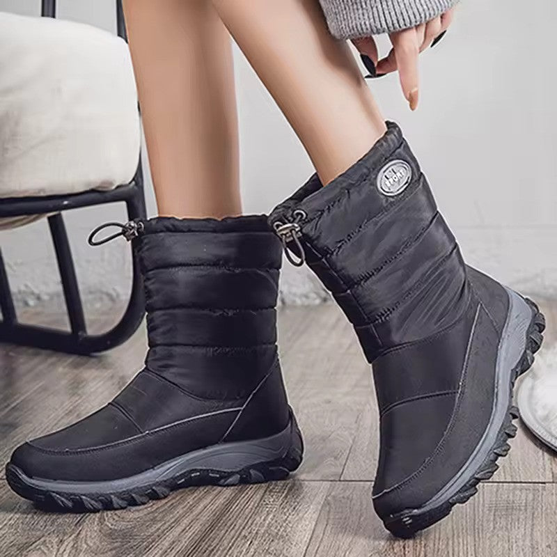 Women's Waterproof Non-Slip Boots with Full Fur Lining