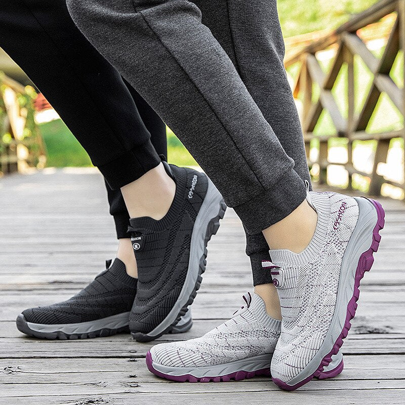 Women's Comfortable Breathable Walking Sneakers