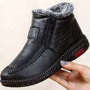 Women's Waterproof Non-slip Cotton Soft Leather Boots