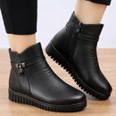Women's Waterproof Warm Leather Boots