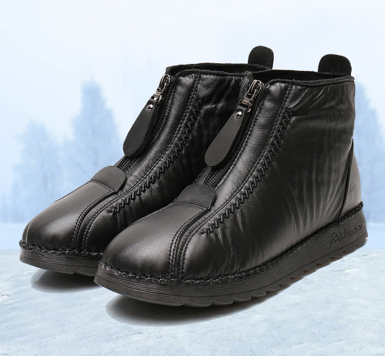 Women's Winter Warm Soft Leather Shoes