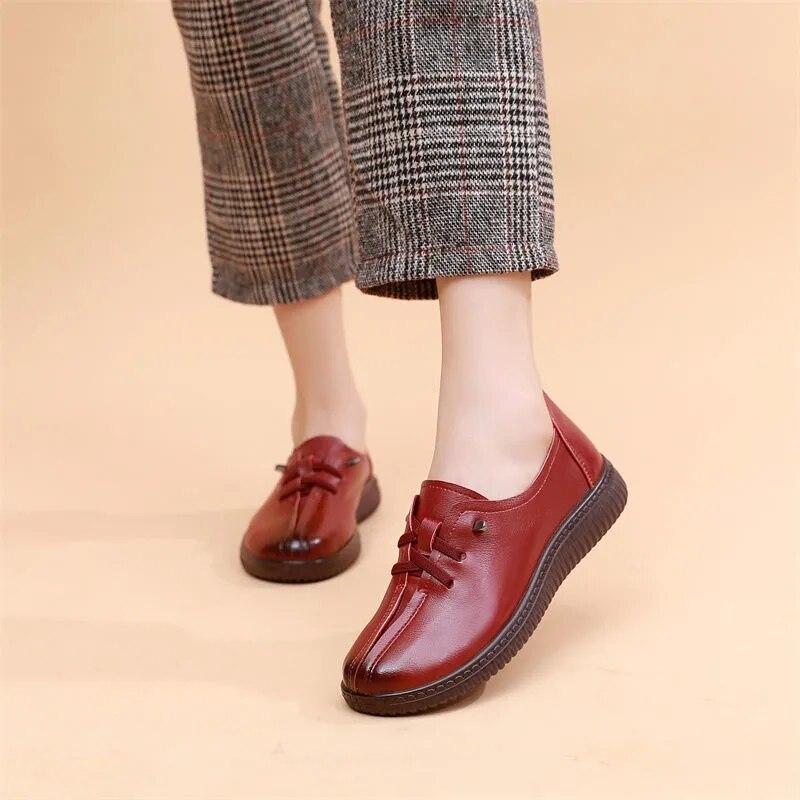 Women's Comfy Leather Shoes
