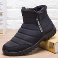 Men's Waterproof Warm Cotton Zipper Snow Ankle Boots ( HOT SALE !!!-60% OFF For a Limited Time )